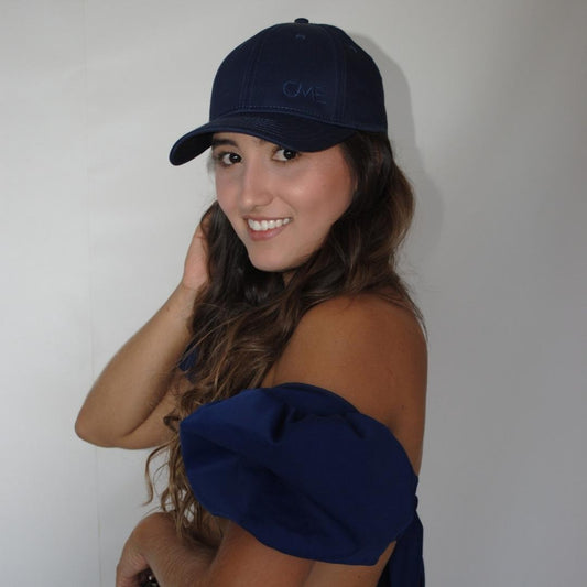 Unisex essential blue cap