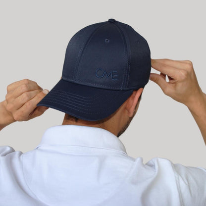 Unisex essential blue cap